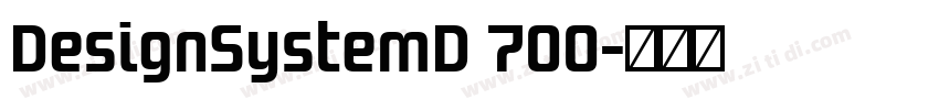 DesignSystemD 700字体转换